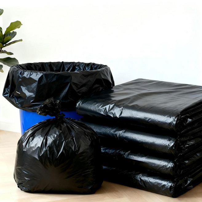 런런피티 두꺼운 쓰레기봉투 대용량 내구성 좋은 봉투, 100개, 100L