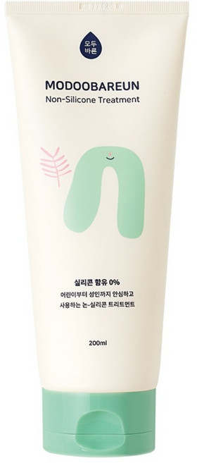 모두바른 무실리콘 트리트먼트, 1개, 200ml
