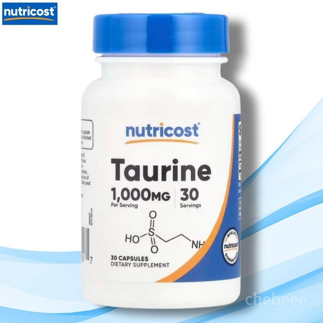 뉴트리코스트 타우린 1 000 mg 30캡슐, 30정, 1개 - 쿠팡