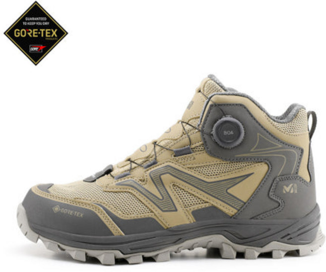 밀레 MILLET (GORE-TEX) 가벼운 산행부터 1박2일산행에 적합하며 접지력과내마모성이 우수한 미드형등산화 썬더라이트 MID GTX 'MXTSB902'(구매시 등산양말증정)