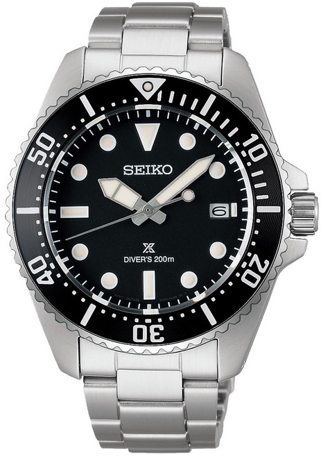 SEIKO 精工 PROSPEX 潛水機械 200m 男性金屬手錶 SBDJ063