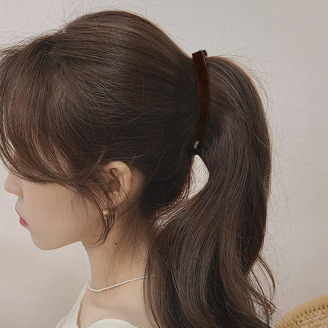 초콜리트쥬얼리 모나크 셀룰로오스 호피 메탈 자동 바나나 헤어핀 11color