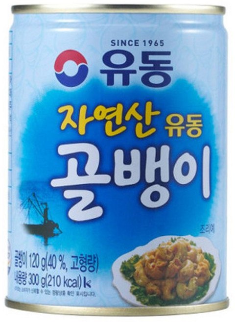 유동 자연산 골뱅이 300g x 24개