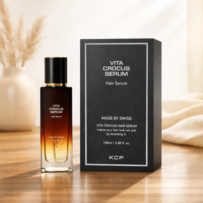 KCP 비타 크로커스 세럼 에센스 오일 100ml 미용실 전문가용 손상모 영양앰플, 1개 - 쿠팡