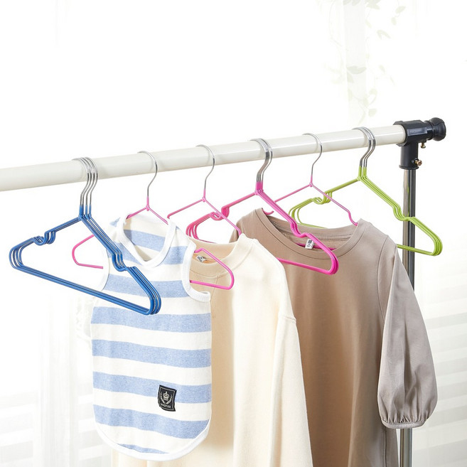 할메이드 어린이 유아 아기 키즈 아동용 논슬립옷걸이, 블루, 1개