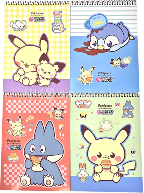 포켓몬 포켓피스 왕종합장 1권 랜덤발송 국산, 1개, 혼합