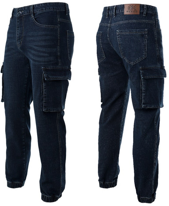 퀀텀 건빵 조거 스판 청바지 청 카고 작업 팬츠 용접 노가다