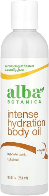 Alba Botanica Hawaiian 바디 오일 쿠쿠이 너트 8.5 fl oz (251 ml) Botanica (알바 보타니카), Alba Botanica, Hawaiian 바디 오일, - 쿠팡