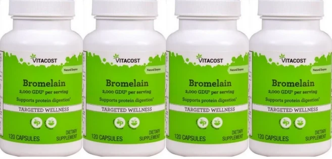 비타코스트 퀘르세틴 브로멜라인, 4개, 120정 - 쿠팡