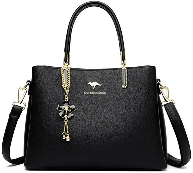 리치모리 가죽 클로버 토트 크로스백