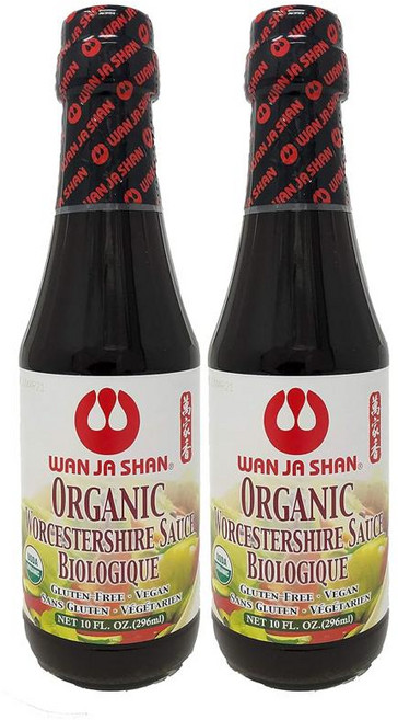 WanJaShan 완자산 글루텐 프리 우스터소스, 2개, 296ml