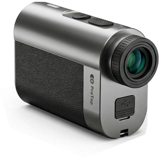 ProTap PRTLRT01 高爾夫測距儀 7倍放大 1200碼測距 坡度補償 附收納包 Type-C充電, 黑