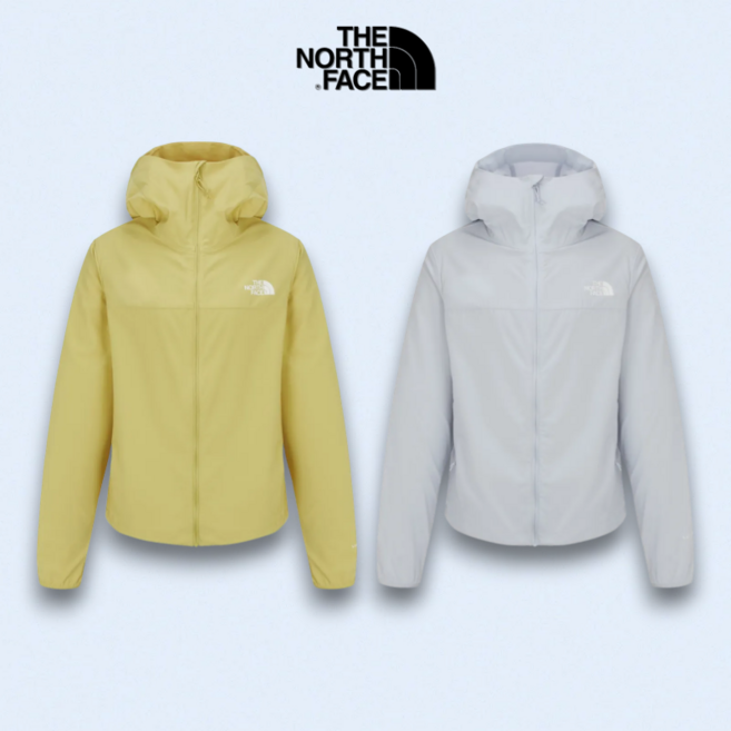 [매장정품] 노스페이스 여성 바람막이 후드 집업 자켓 간절기 점퍼