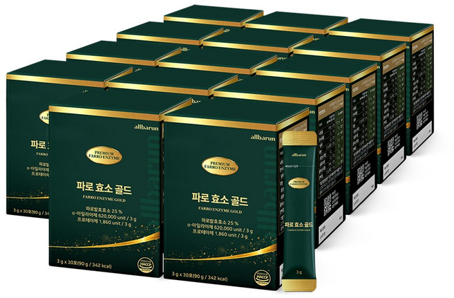 올바른 파로 효소 골드, 90g, 14박스