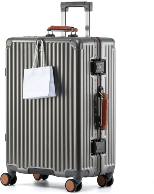 우위제 100%pc 캐리어 알루미늄 프레임 하드 폴리카보네이트 여행용 캐리어 TSA락 3년AS