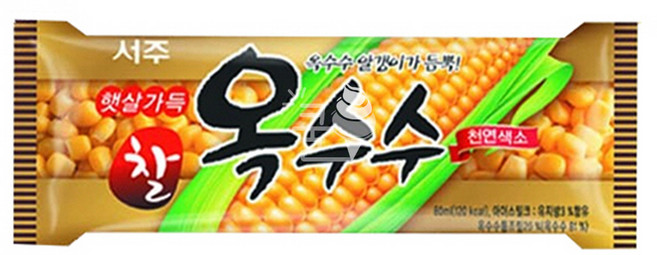 서주아이스 햇살가득 찰옥수수 바 1박스 40개입, 60ml, 1