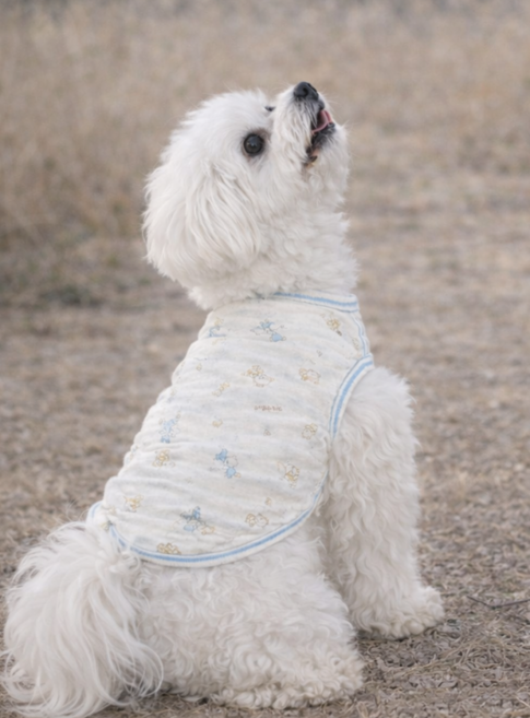 [푸들나무] 오가닉 소프트 홈웨어, 1개, 블루