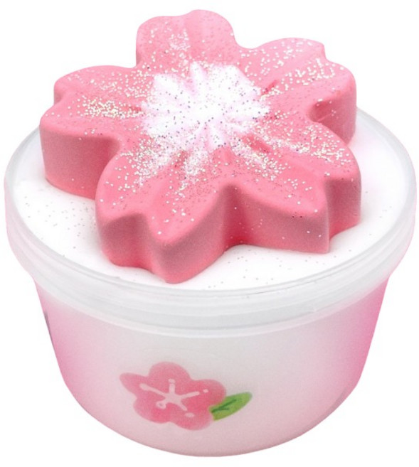 젤리블리스 벚꽃퐁듀 점섞슬 슬라임, 화이트, 200g, 1개