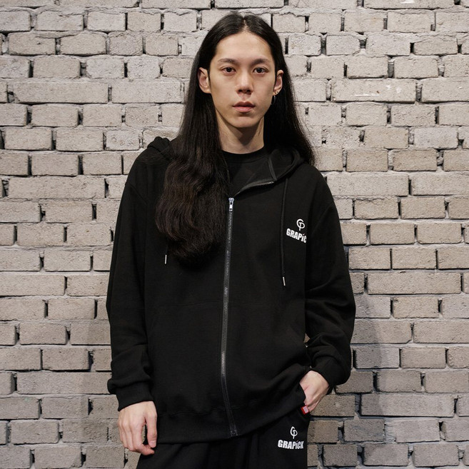 그라픽 로고픽 후드집업 PHD_0003