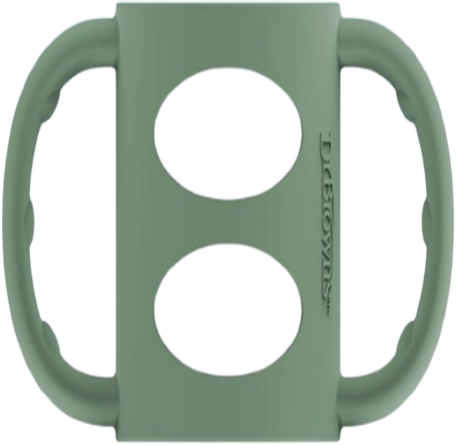 닥터브라운 와이드넥 실리콘 젖병 손잡이, 색상(그린), 1개