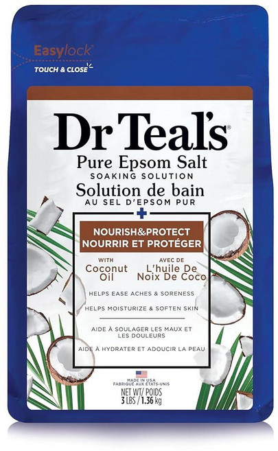 닥터틸즈 코코넛 오일 퓨어 엡섬 솔트 1.36kg, 1개
