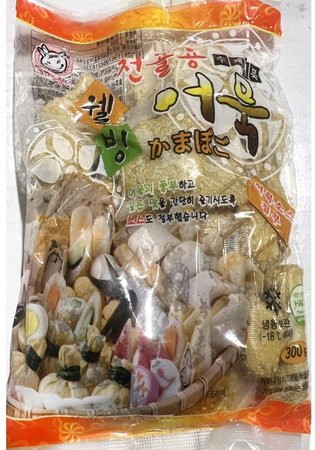 청우 오뎅 전골 300g X2 업소용 단체용 대용량 오뎅 어묵, 300gX2