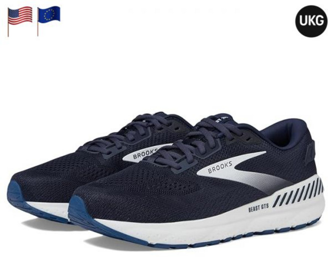 브룩스 비스트 GTS 24 피코트 트루 네이비 화이트 남성 런닝화