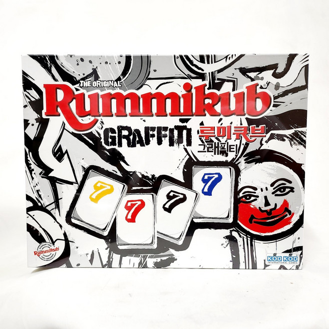 아트박스/코리아보드게임즈 루미큐브 그래피티, 단품없음, 1개