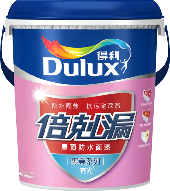 Dulux 得利 A791 倍剋漏 專業系列 保護面漆, 1罐, 冰雪白, 3.785L