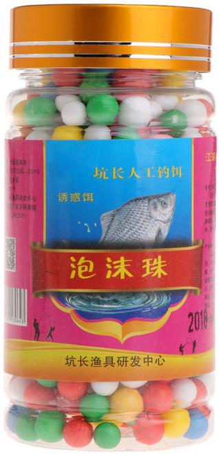 거품 구슬 잉어 잉어 낚시 미끼 미끼 태클 콩 떠 다니는 리깅 볼 액세서리, 다중, 1개