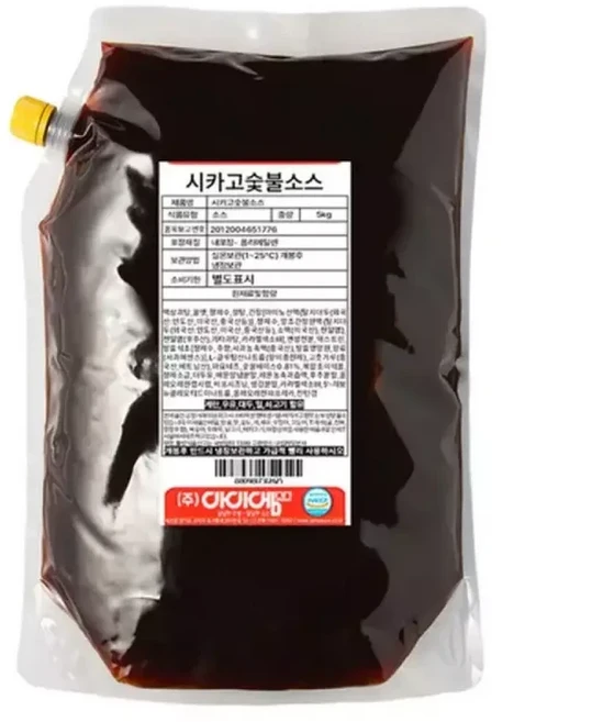 아이엠소스 시카고숯불소스-5kg, 5kg, 1세트