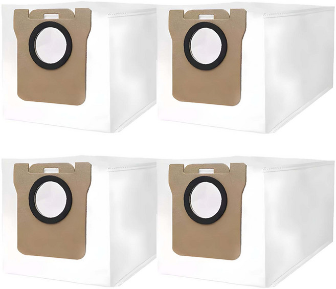 샤오미 X10+ X20+ M30S 드리미 L10S L20 로봇 청소기 호환 먼지봉투 더스트백, 4개, XIOMI DREAME