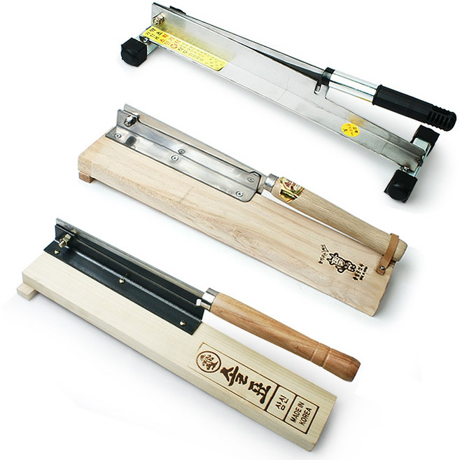 [이지크린] 작두 약재작두 떡작두 국산 솔표 소형 스텐, 덕진작두 대, 1개