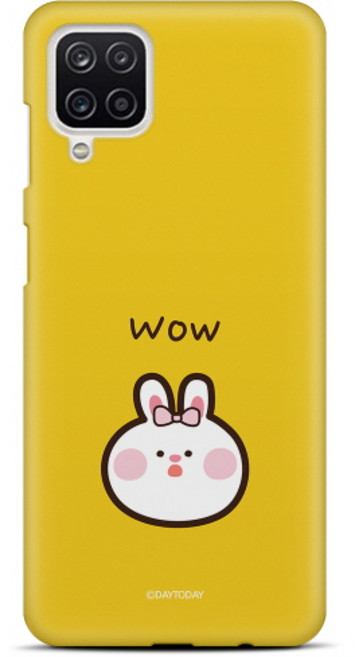 데이투데이 갤럭시A12 케이스 래빗이모티콘 하드 SM-A125N