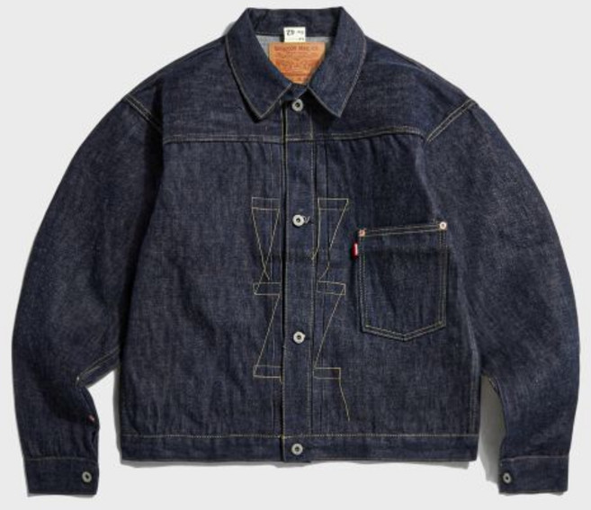 브론슨 Lot 44806XX WWII Type 1 Selvedge Denim Jacket