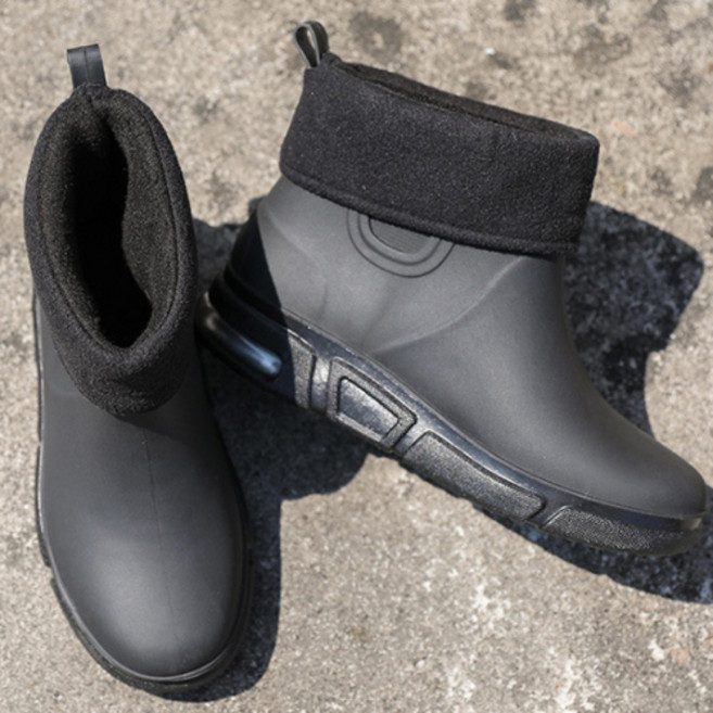 방한 장화 에어 레인부츠 (기모)