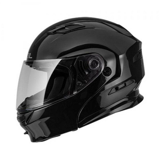 SOL 헬멧 SM-5 솔리드 블랙 시스템 헬멧, S