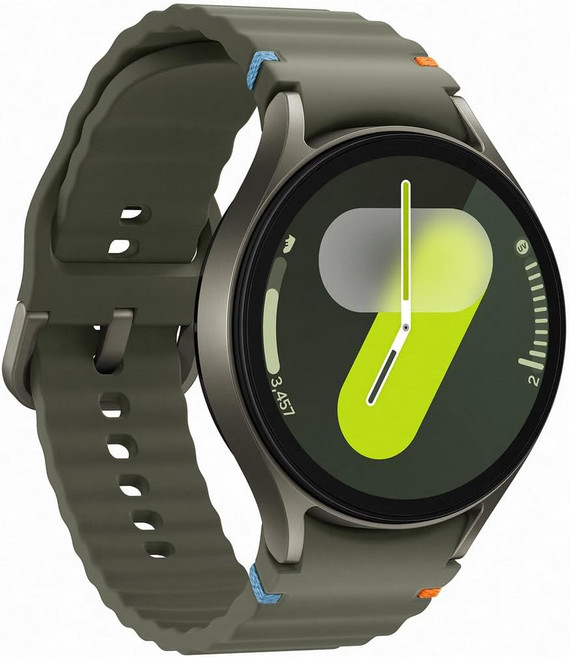 삼성 갤럭시 워치 7 44mm 그린 AI 스마트워치 GPS 피트니스 트래커 고속 충전 포함 국제판, Green