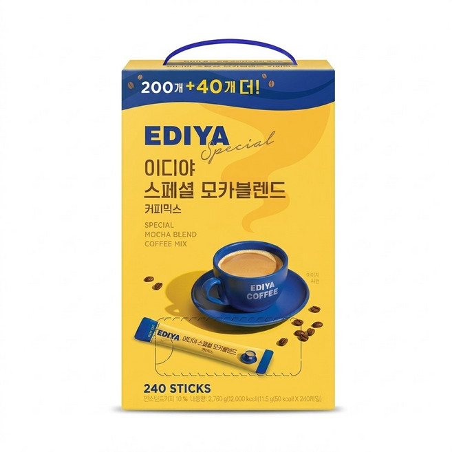 이디야 스페셜 모카블렌드 커피믹스, 11.5g, 240개입, 1개