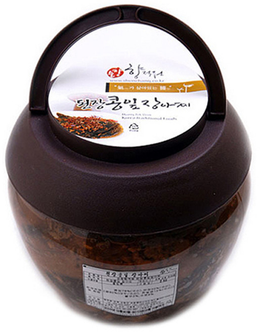 토종원 된장콩잎 장아찌 2kg 순창전통, 된장콩잎 장아찌  2kg, 1개