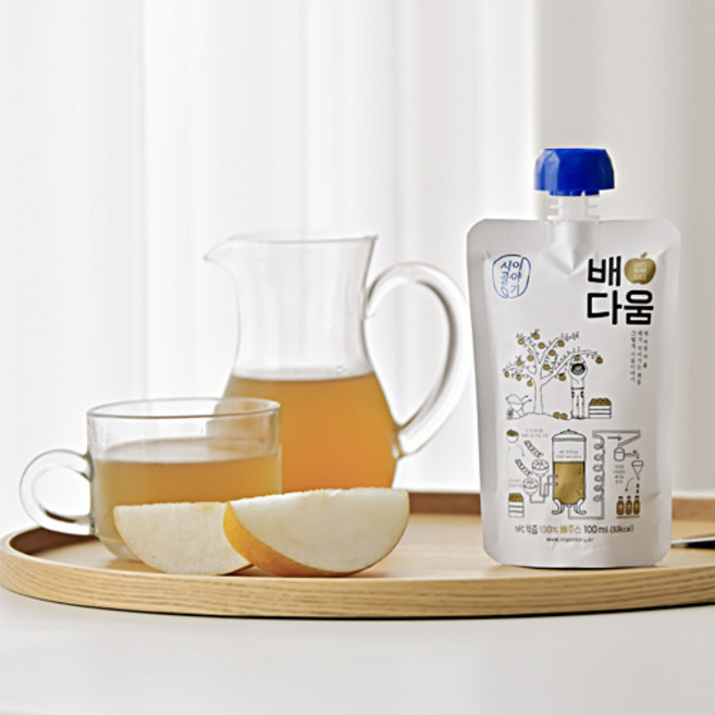 배즙 100% 100ML 10포 NFC 착즙 어린이 아기 임산부 간식