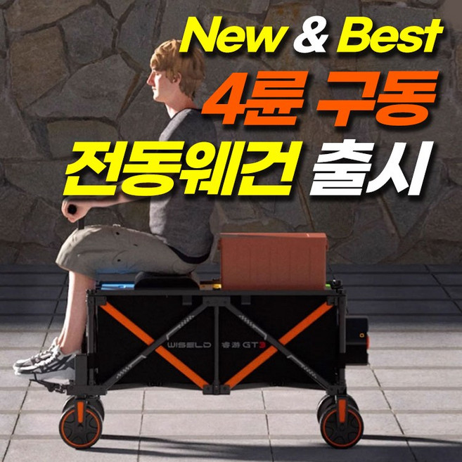 스피드웨건 전동스쿠터 킥보드 웨건 전동웨건 모터웨건 스쿠터웨건 킥보드웨건 라이딩웨건 캠핑웨건 캠핑카트 전동카트 전동캠핑 전동캠핑웨건 전동캠핑카트 접이식웨건 접이식카트 접이식전동, 1개, 스피드웨건GT3 스포츠에디션 정품