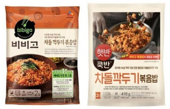 CJ 비비고 햇반 쿡반 차돌 깍두기 볶음밥 410g 12개, 4.92kg, 5개