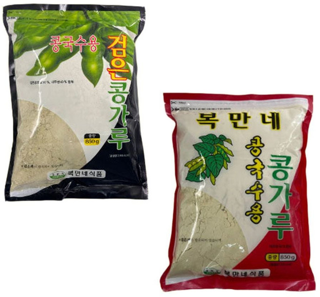 여름철 별미 복만네 콩국수 고소한 콩가루850g_ 2025977EA, 850g, 1개