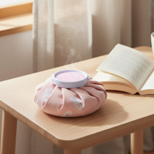 다용도 캐릭터 얼음주머니 냉찜질 온찜질 겸용 아이스팩 캠핑 휴대용, 1개