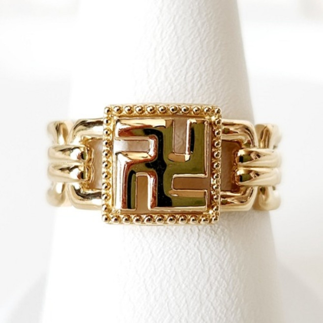 루이비쥬 14K 불교 만자 길상 남녀공용 선물용 반지