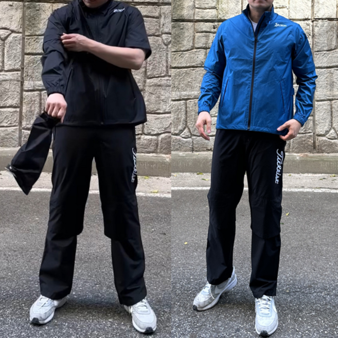 [기능성] 스릭슨 골프 바람막이 우비 우의 자켓 상의