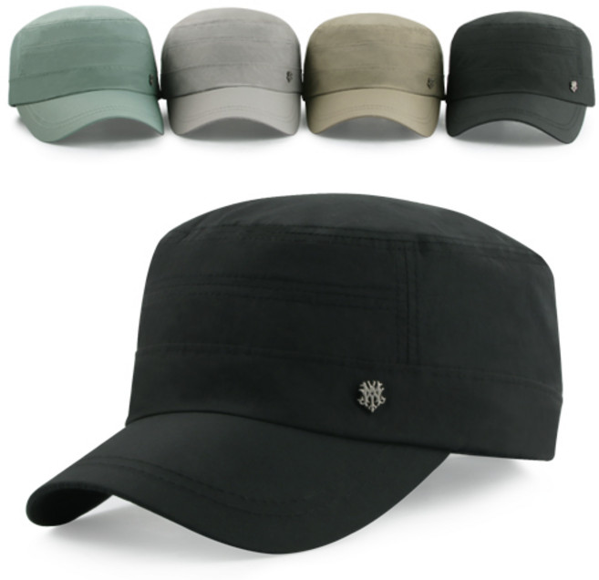 MQUM 남성 밀리터리 얼굴작아보이는 군모