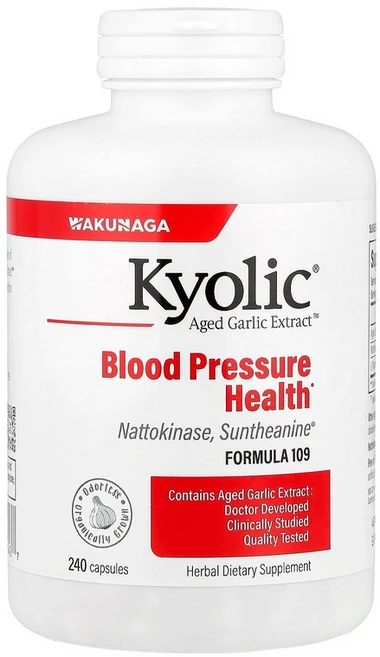 Kyolic Aged Garlic Extract™ Health Formula 109 240 Capsules, 1개, 240정 - 쿠팡