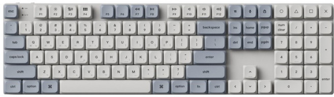 키크론 K5 SE V2 ZMK 기계식 유무선 키보드, 레트로 블루, K5SE2-RA6, 저소음 적축